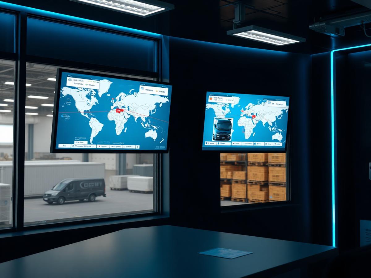 Live Fleet & Shipment Control Room